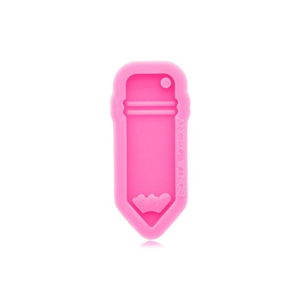 Molde De Silicone Lápis Escola Cahveiro