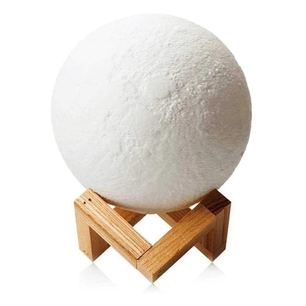 Lua Cheia Umidificador Luminária Touch Aromatizador