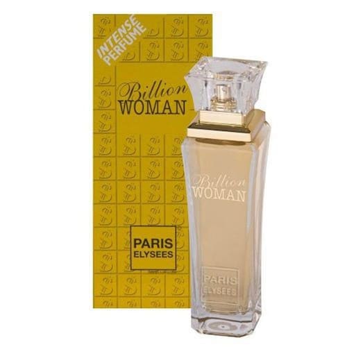 Paris Elysees Billion Woman Eau de Toilette 100ml Menor preço em Paris Elysees Billion Woman Eau de Toilette 100ml