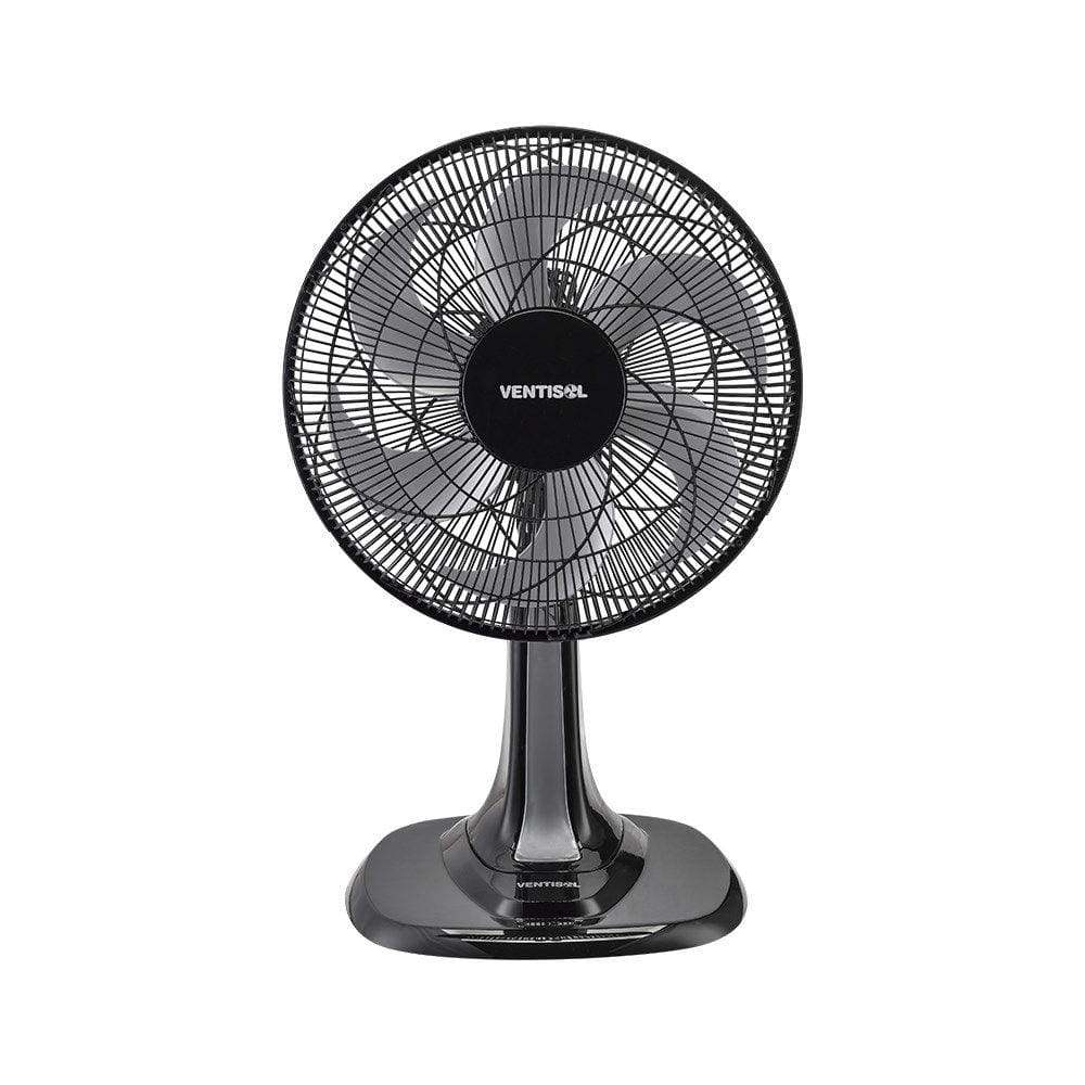 Ventilador Mesa Turbo 6 Pás 30Cm Preto