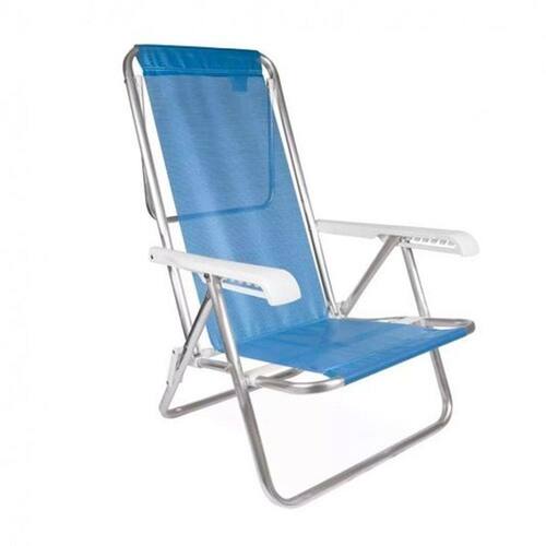Cadeira Alumínio Sannet Azul 8 Posições Praia Piscina Mor é boa?