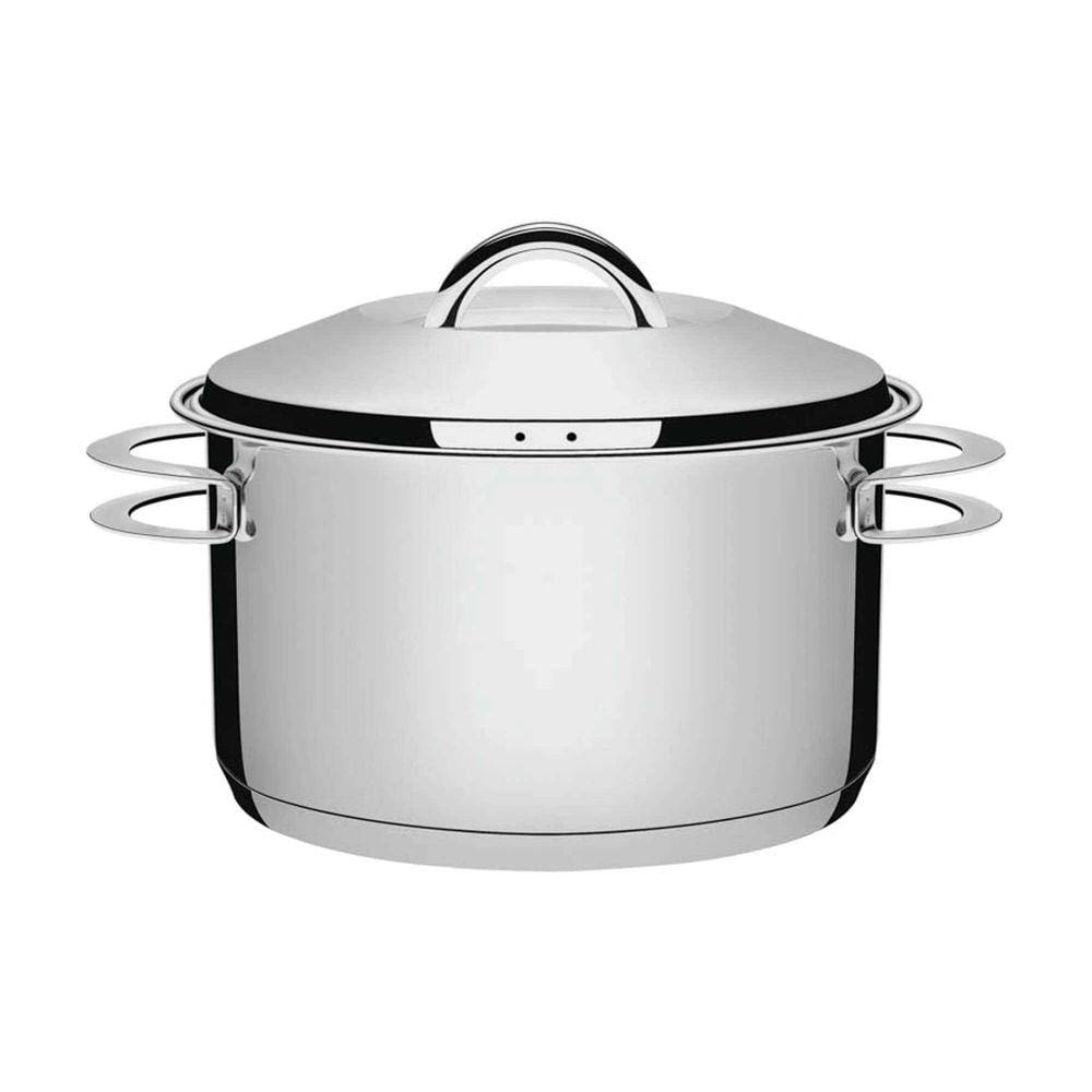 Caçarola Tramontina Solar Solar Funda em Aço Inox Fundo Triplo com Tampa e Alças 28 cm 8,4 L Tramontina