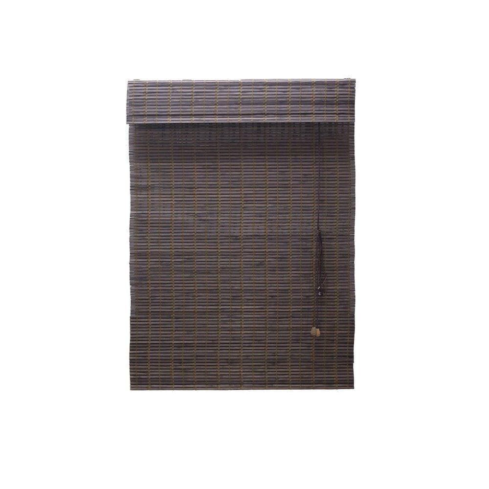 Persiana Bambu Romana Marrom 100 (L) X 220 (A) Cm Cortina