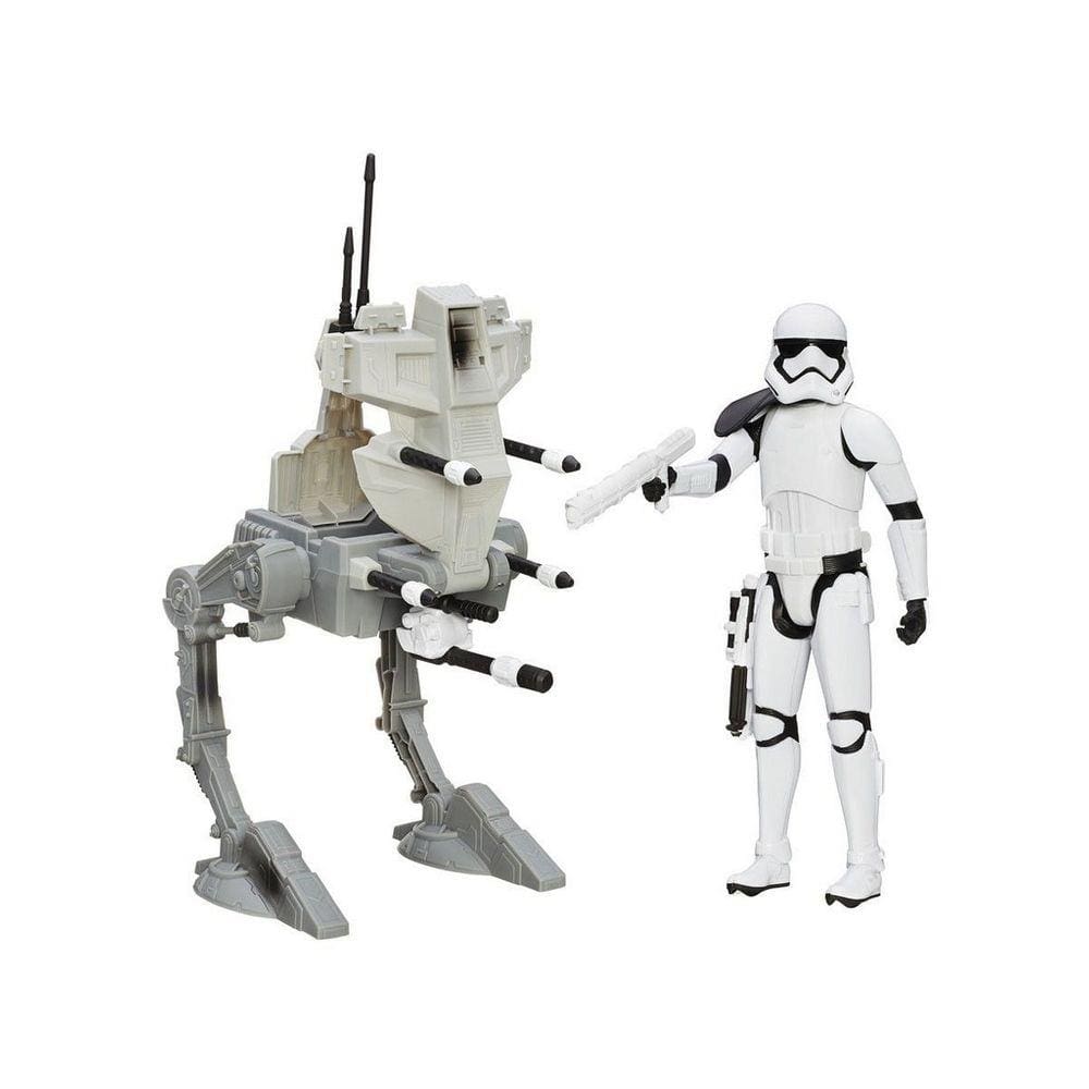 Boneco Star Wars Assault Walker C/ Carro 5 Pontos de Articulação - Hasbro