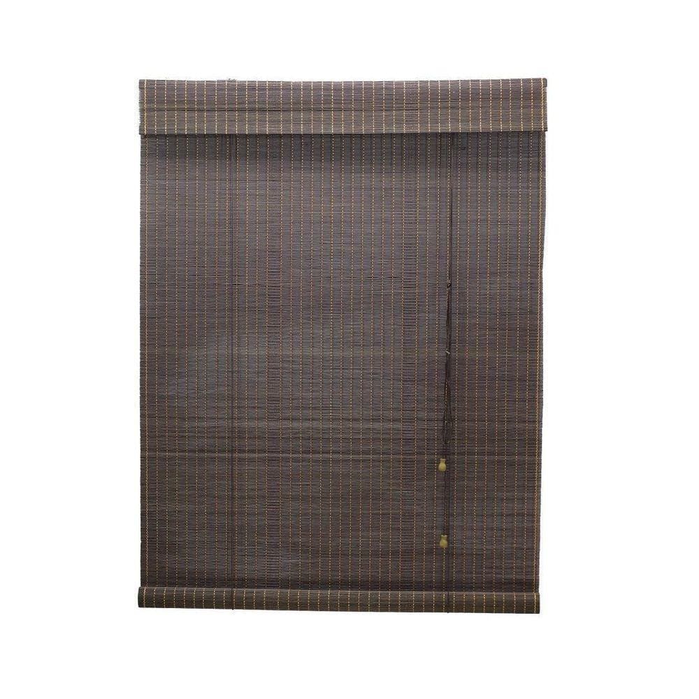 Persiana Bambu Rolo Tabaco 100 (L) X 180 (A) Cm Cortina