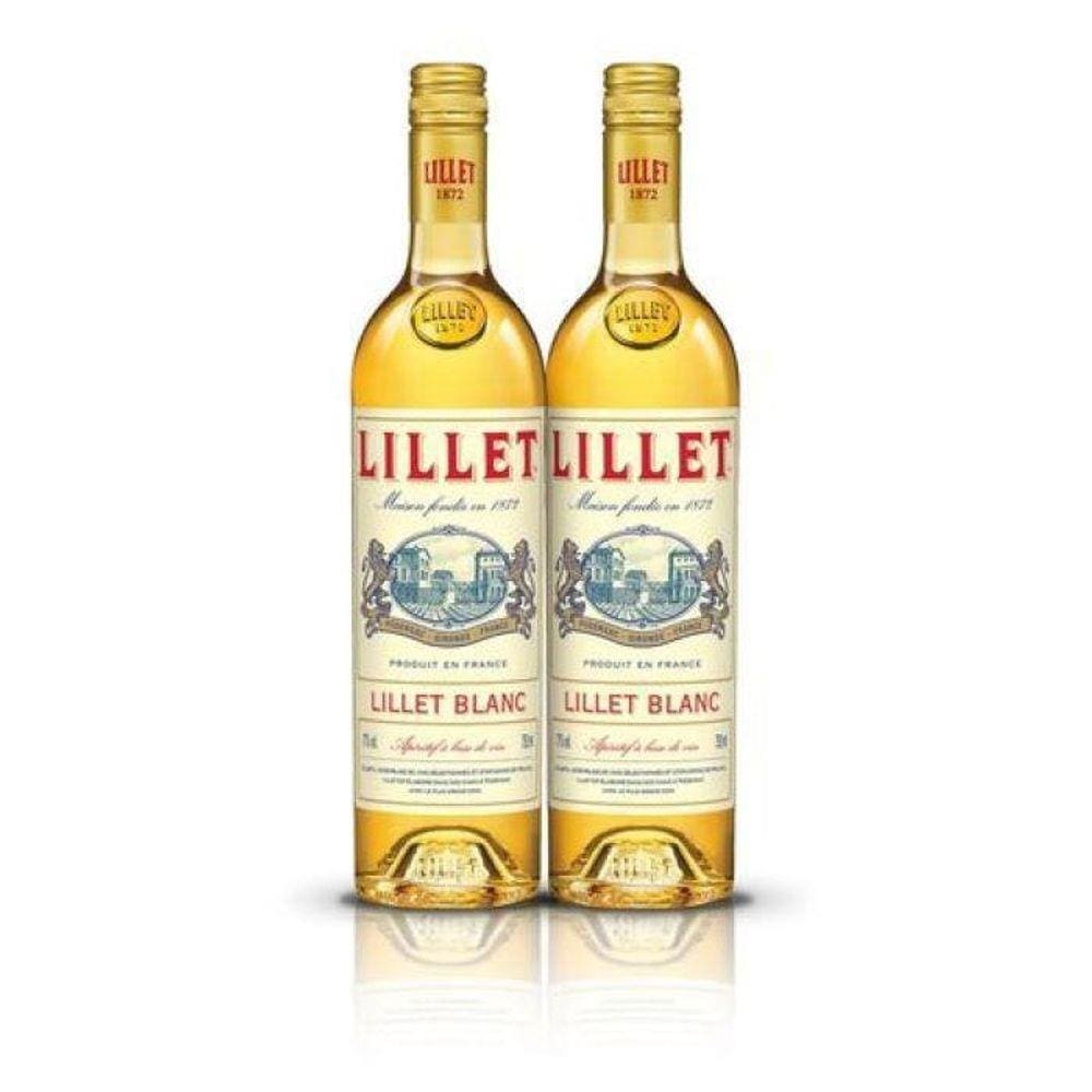 Kit Aperitivo Lillet Blanc 750Ml - 2 Unidades