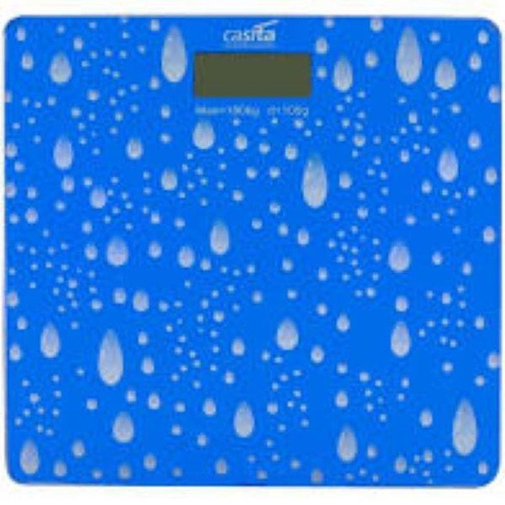 Balança De Banheiro Azul 180 Kgs - Casita