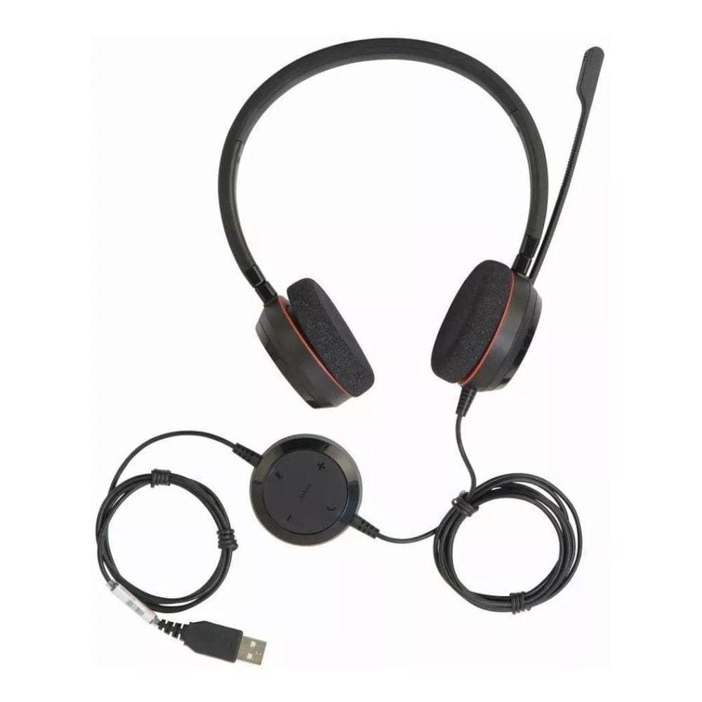 Headset Evolve 20 Ms Duo Usb Jabra 4999-823-109