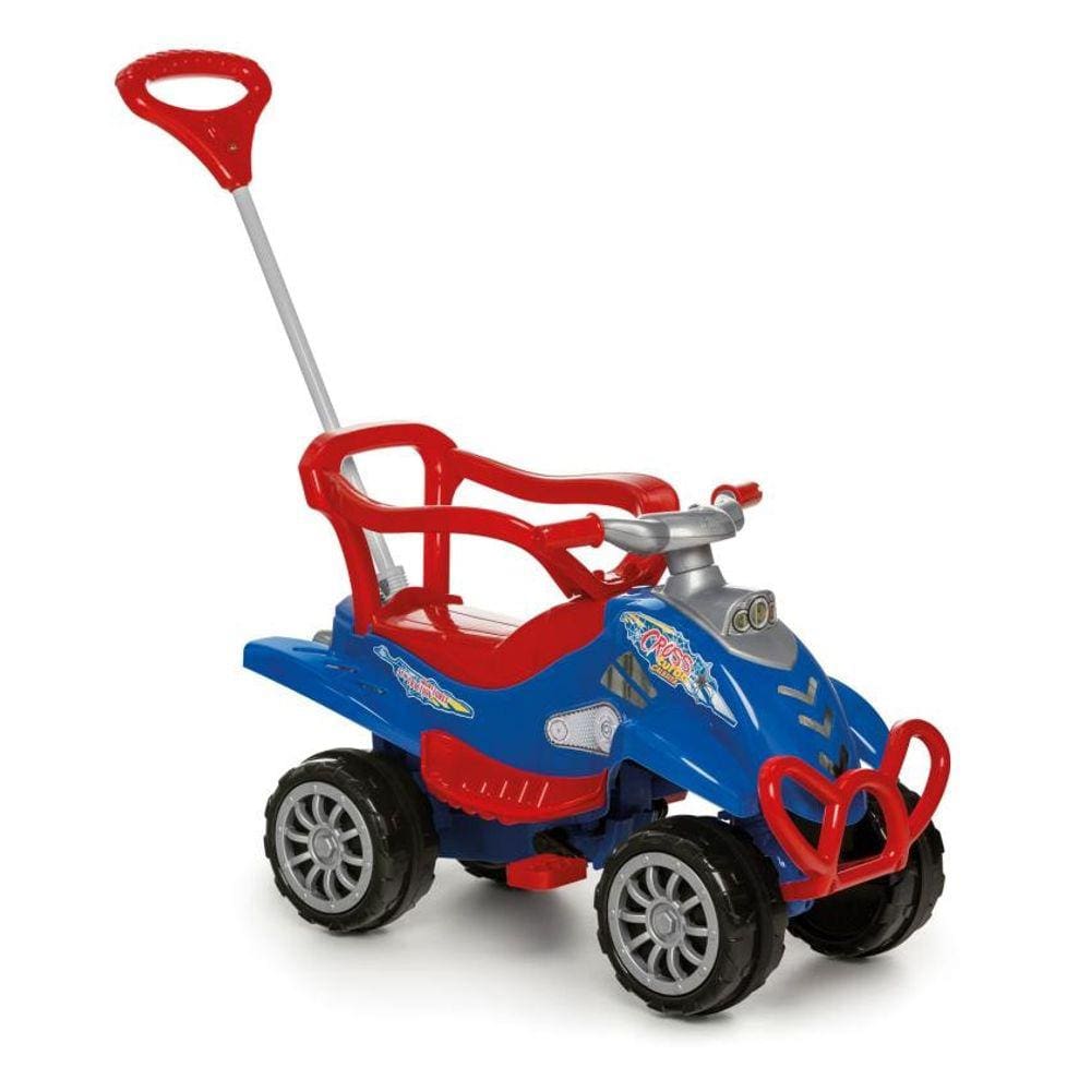 Quadriciclo Cross Turbo Vermelho Completo Calesita Ref 966