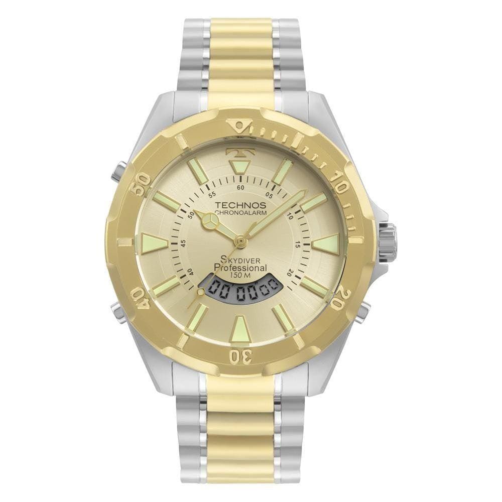 Relógio Technos Masculino Skydiver Bicolor - Wt205Gb/1X