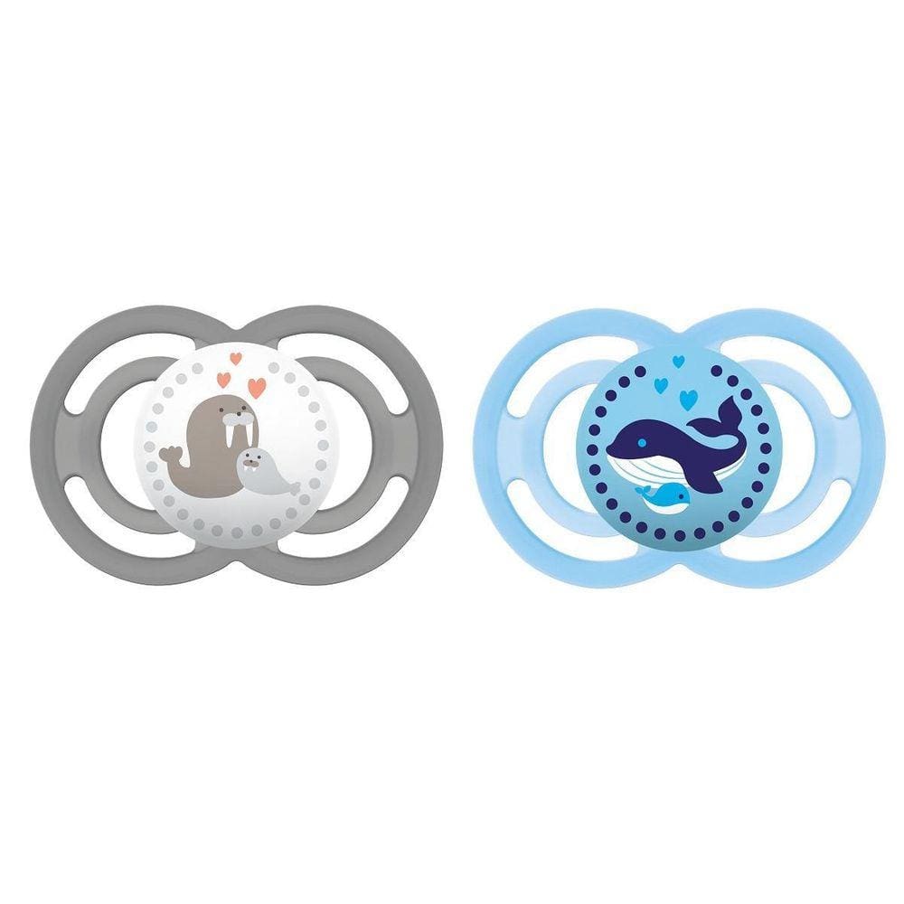 Chupeta Perfect Embalagem Dupla Azul (6M+)Tam.2 -Mam