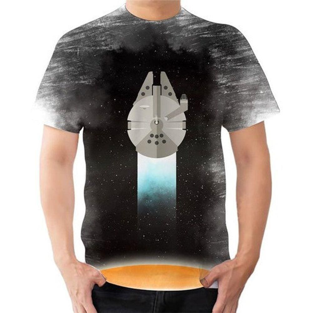 camisa millennium falcon