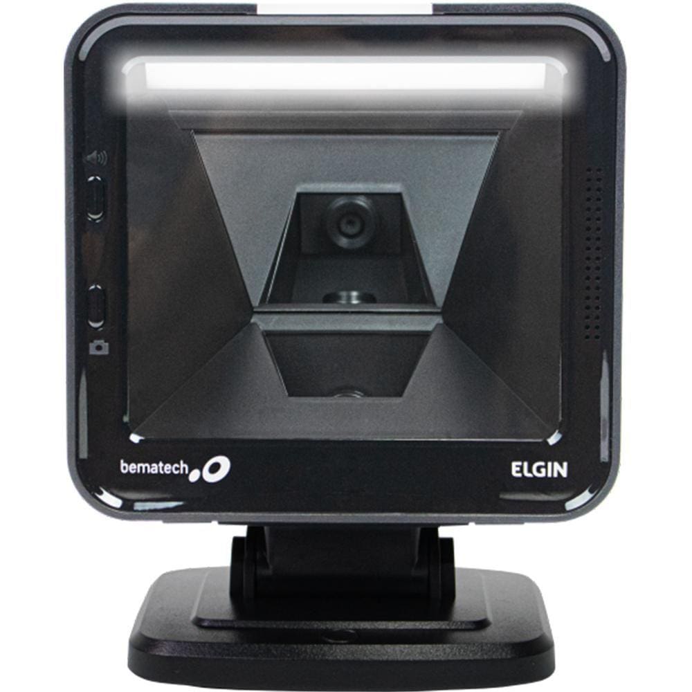 Leitor De Codigo De Barras Fixo Elgin El8600 2d Captura De Imagem Usb