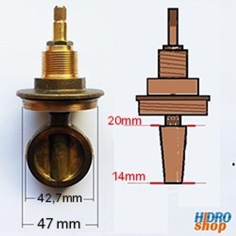 Reparo Registro de Gaveta Docol 1.1/2\" - 25131500R