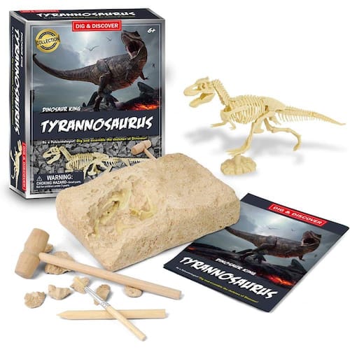 NovMEI DIY Dinosaur Excavation Kit, Kit de Escavação de Dinossauro 3D