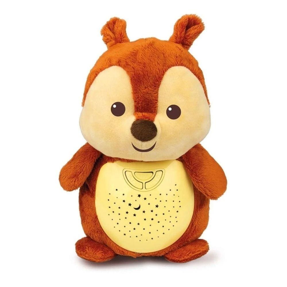 Esquilo De Pelucia Com Projetor De Estrelas - Winfun