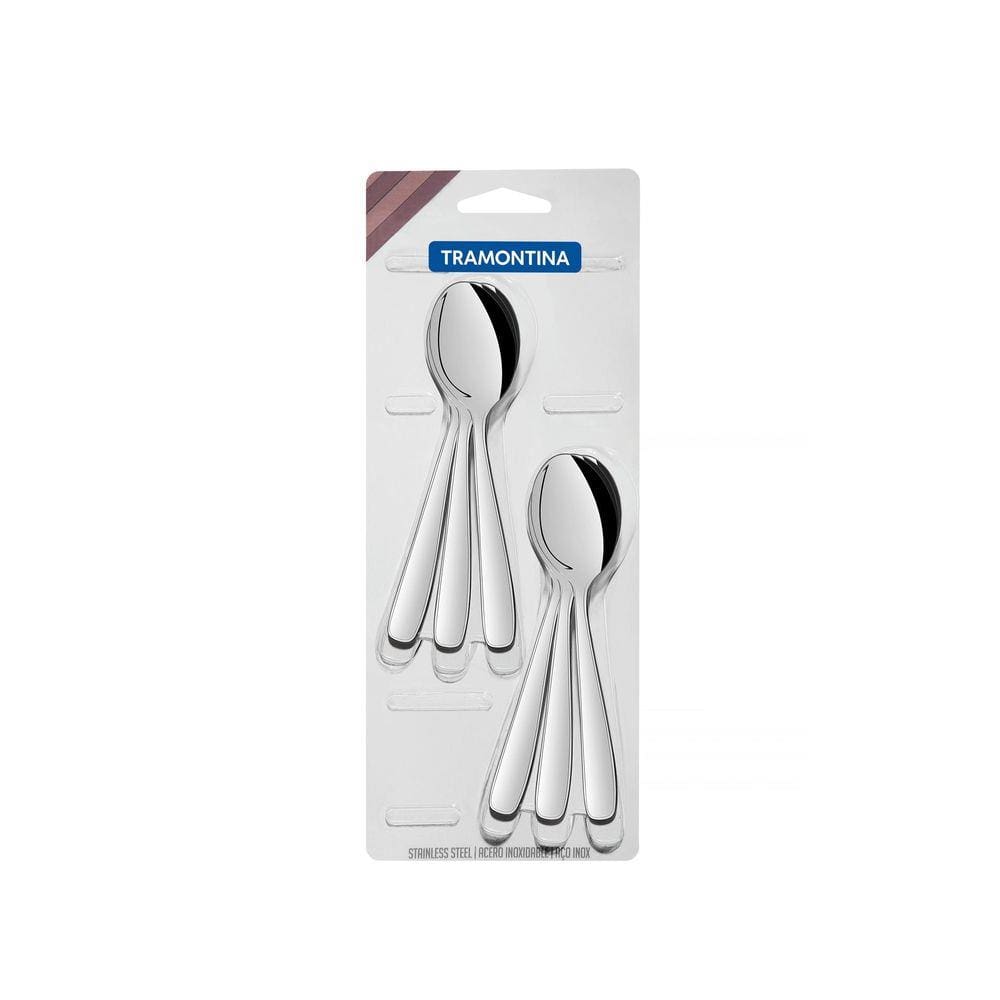 Conjunto de Colheres de Petisco Tramontina Aço Inox 6 Peças Tramontina