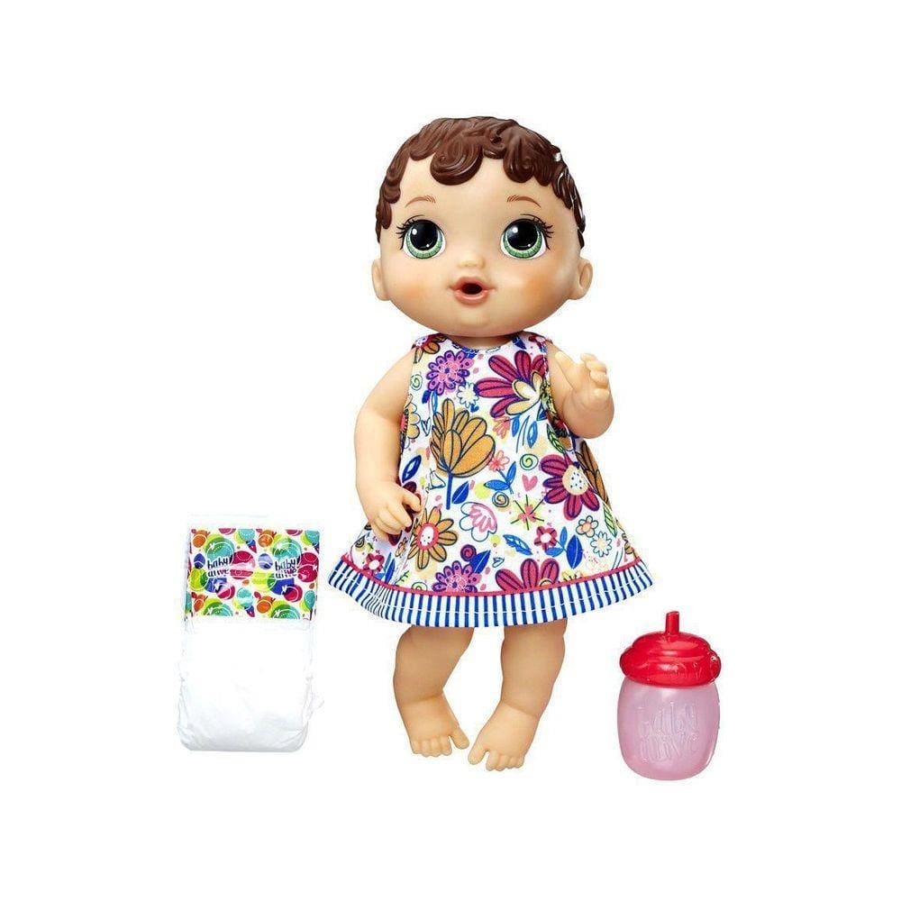 Boneca Baby Alive Hora do Xixi Morena com Acessórios - Hasbro