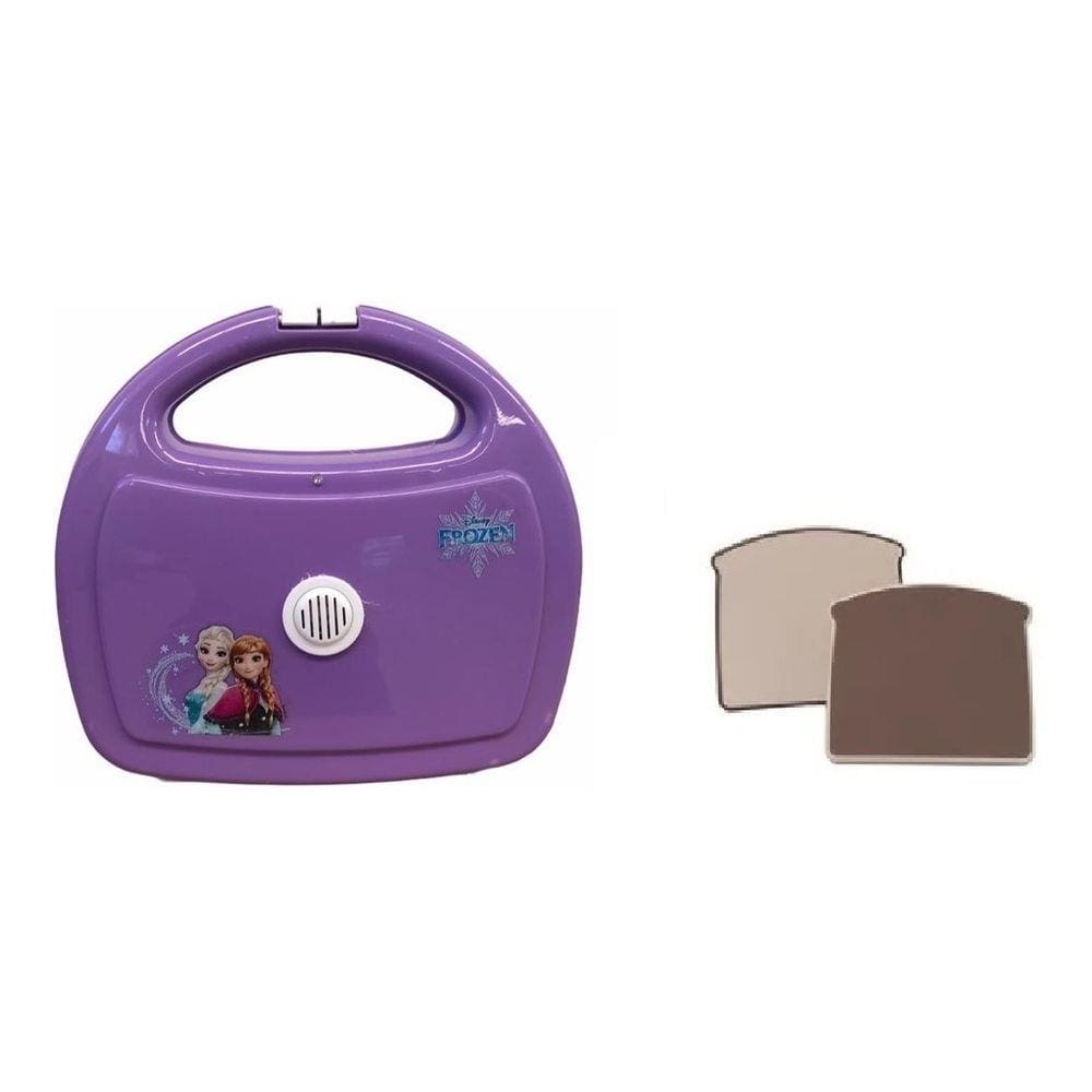 Sanduicheira Brinquedo Infantil Frozen Luz Som Angel Toys