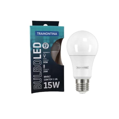 Kit 5 Lâmpadas Led Bulbo 15W E27 6500K Bivolt Tramontina é boa?