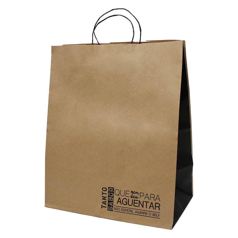brown paper delivery bolsas