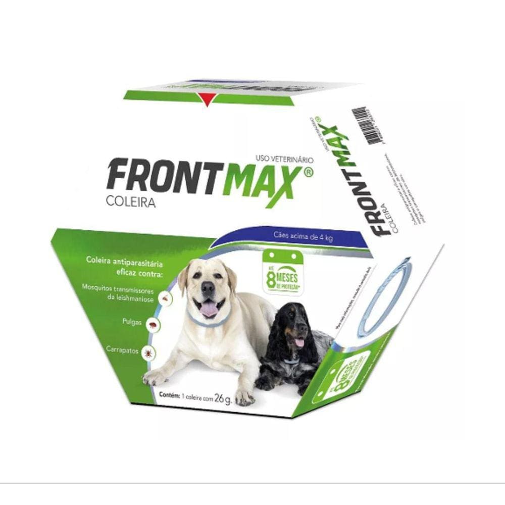 Frontmax Coleira 26 G Cães Acima 4 Kg Vetoquinol