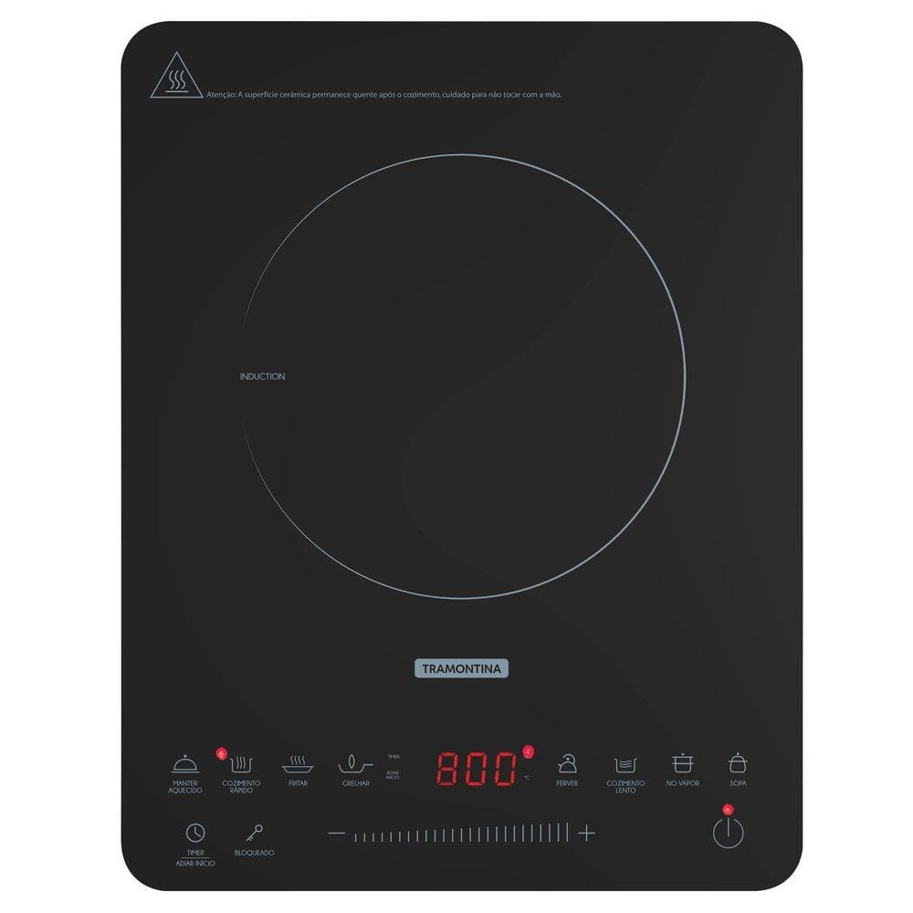 Cooktop Portátil por Indução 1 boca Tramontina Slim Touch EI 30 220V