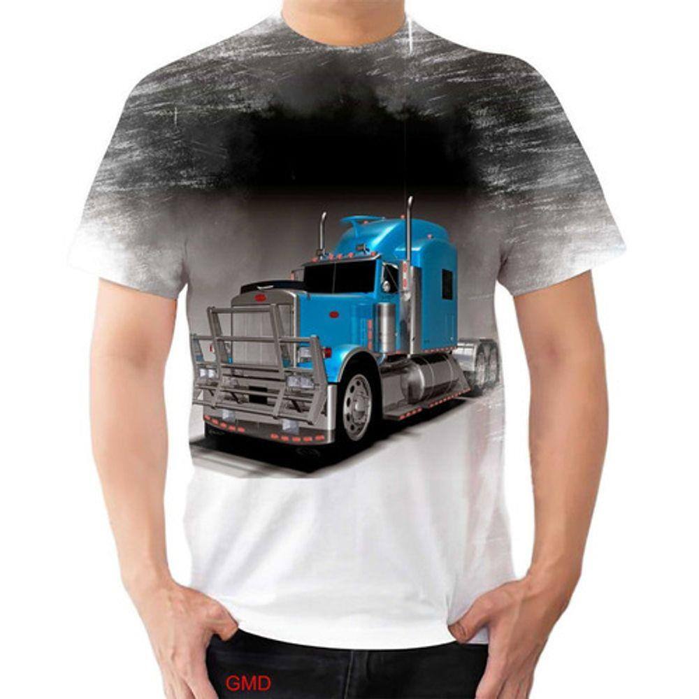 Camiseta Baby Look Feminina Amor por Caminhão