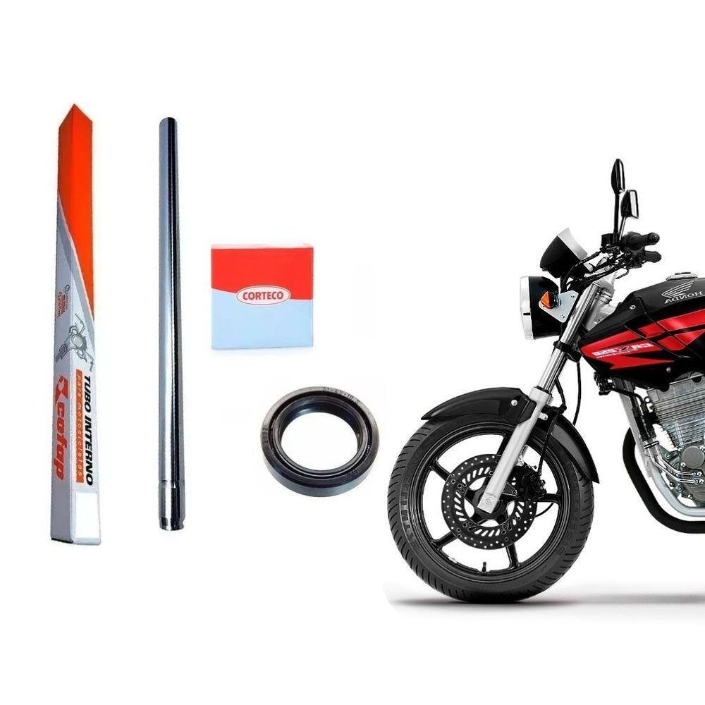 Cilindro Tubo Interno Bengala + Retentor Cbx 250 Twister