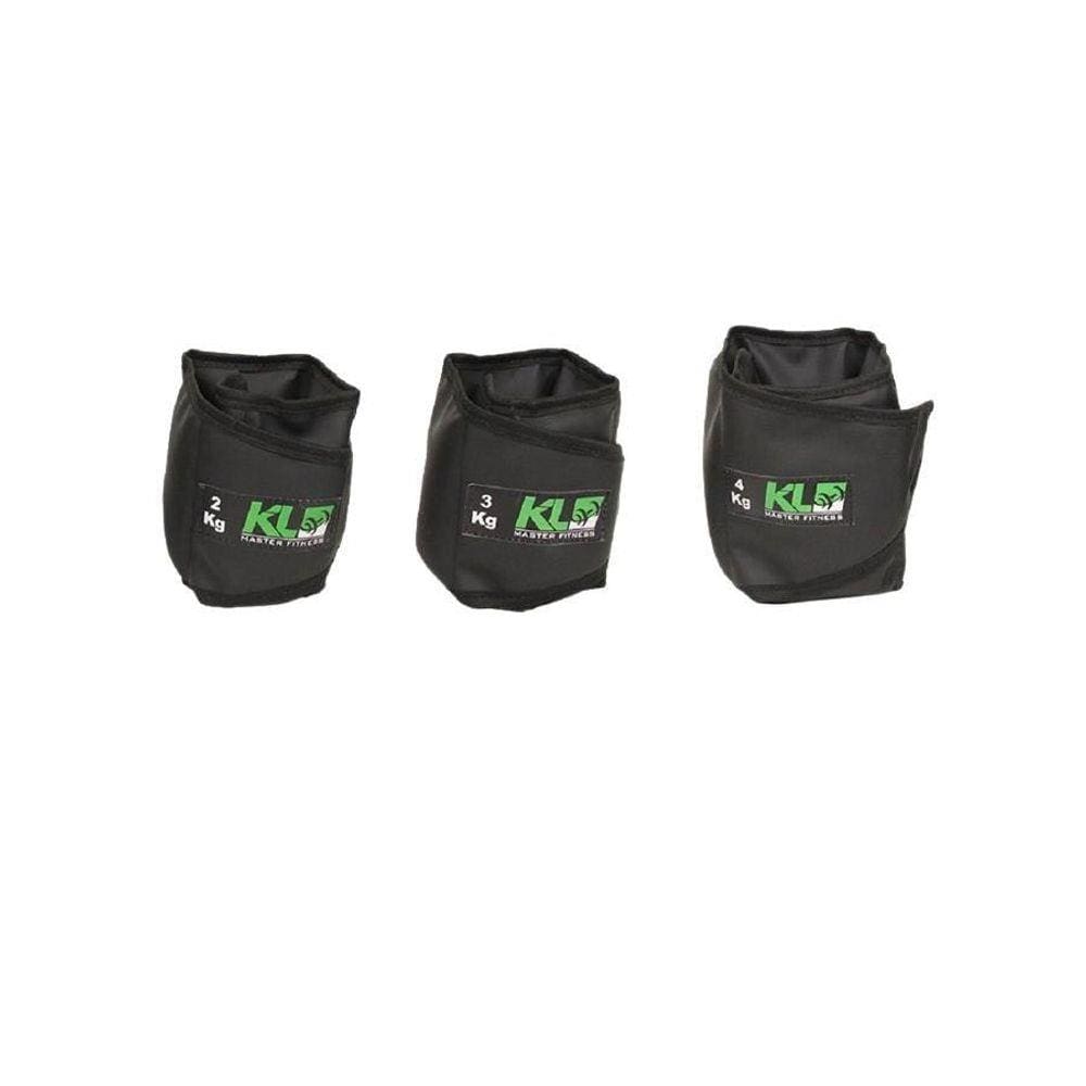 Kit Caneleira Tornozeleira De Peso 2,3 E 4 Kg