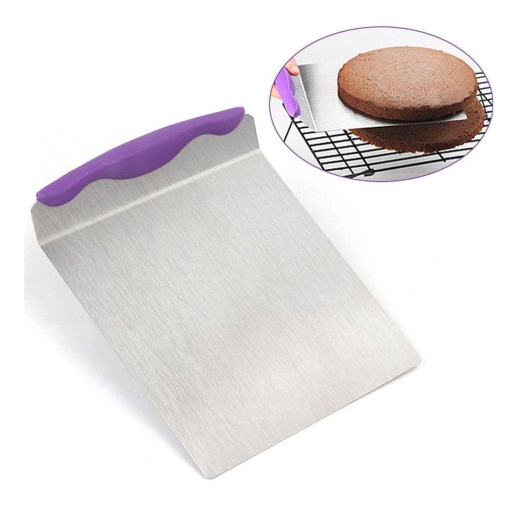 Espátula Salva Bolo Pá Placa Culinária Bolo Transporte Camada Bolo Aço Inox