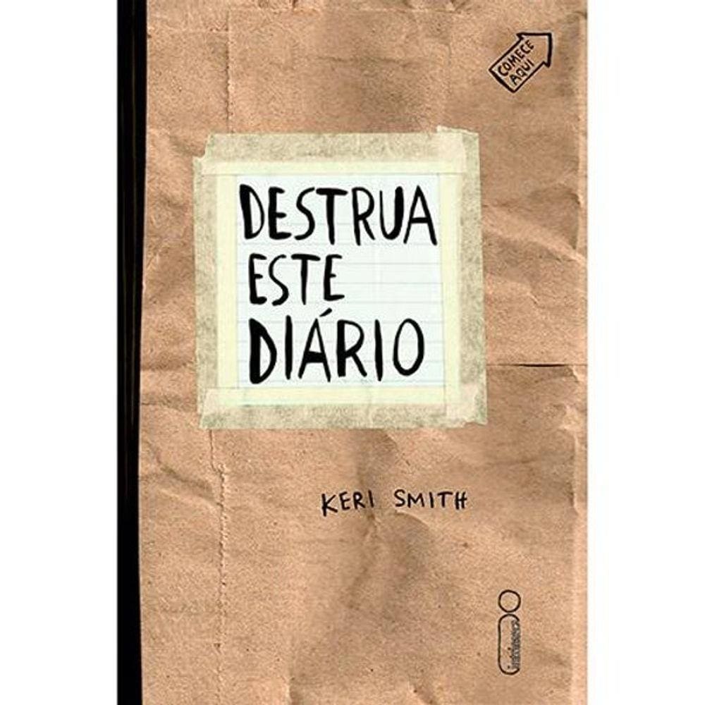Livro Destrua Este Diário - Keri Smith