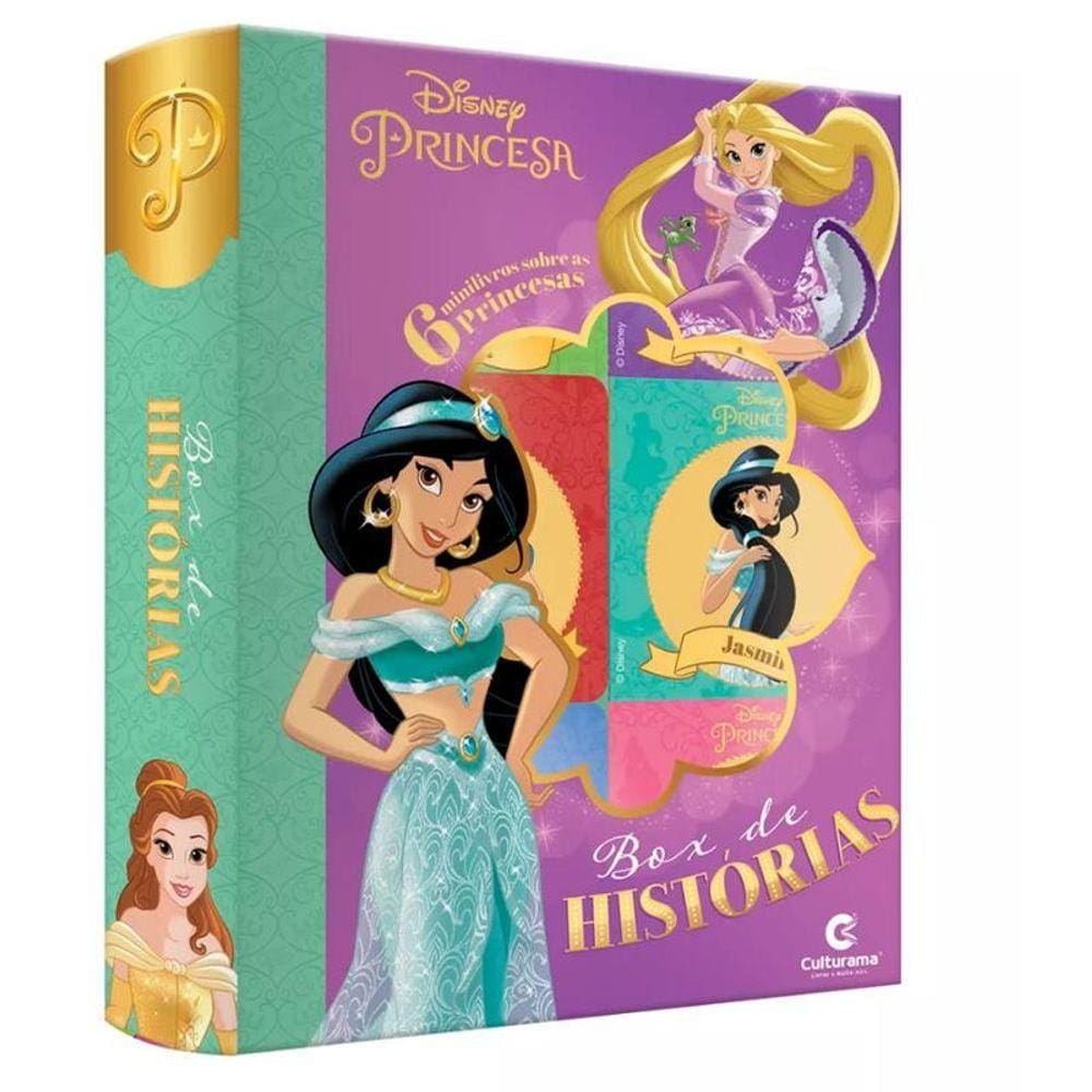 Livro Box De Historias Princesas