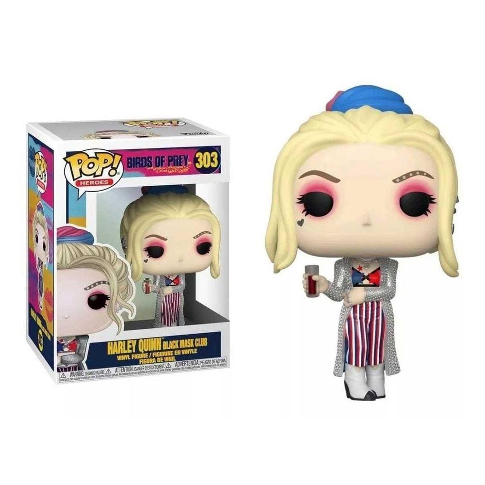 Funko Pop Arlequina 303 Aves De Rapina Harley Quinn