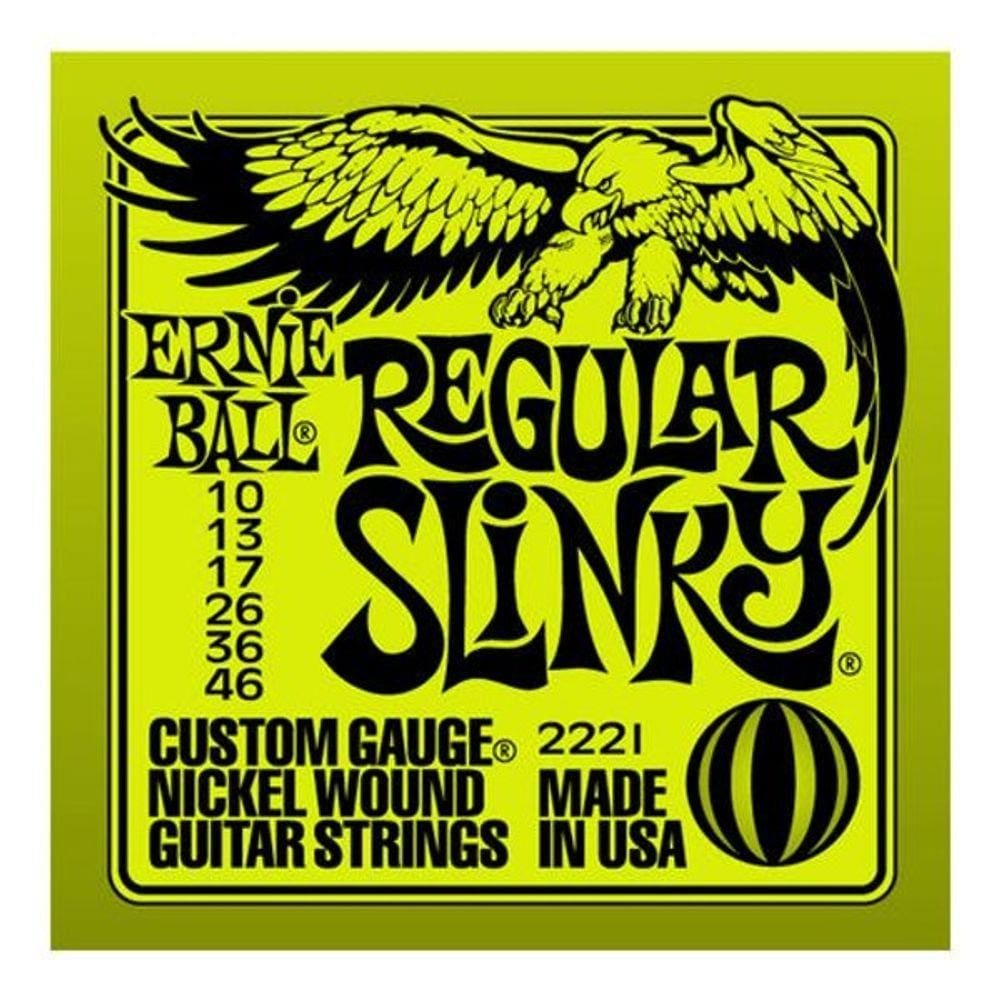 Encordoamento Guitarra Ernie Ball  2221
