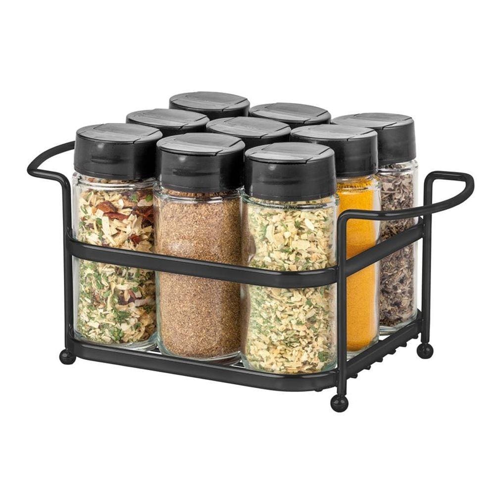 Suporte Com 9 Vidros De Tempero Black - Passerini