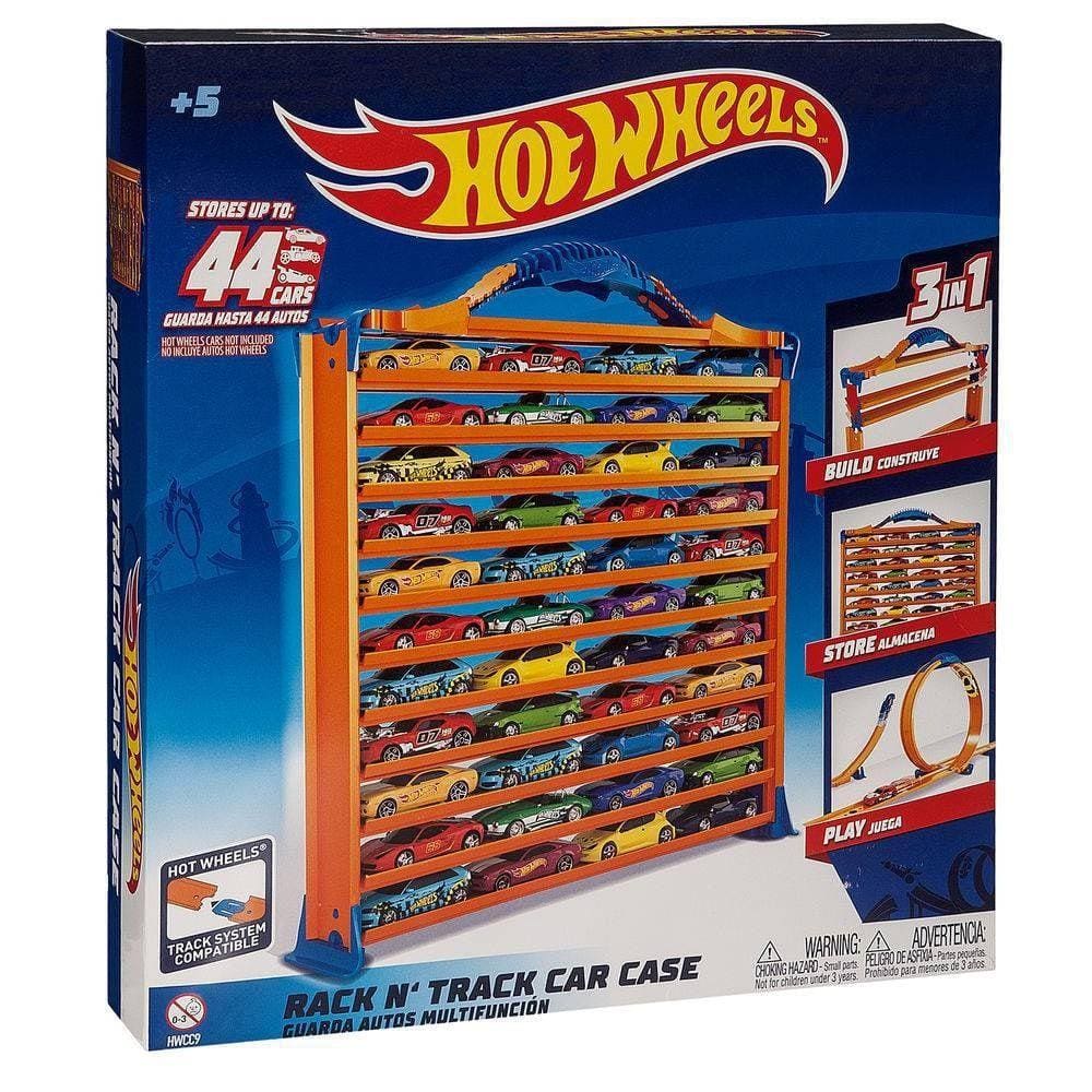 Brinquedo Hot Wheels Pista Porta Carrinho 3 Em 1 Fun 84480