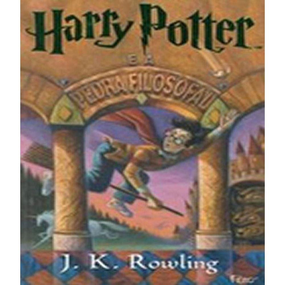 Livro Harry Potter E A Pedra Filosofal J. K. Rowling