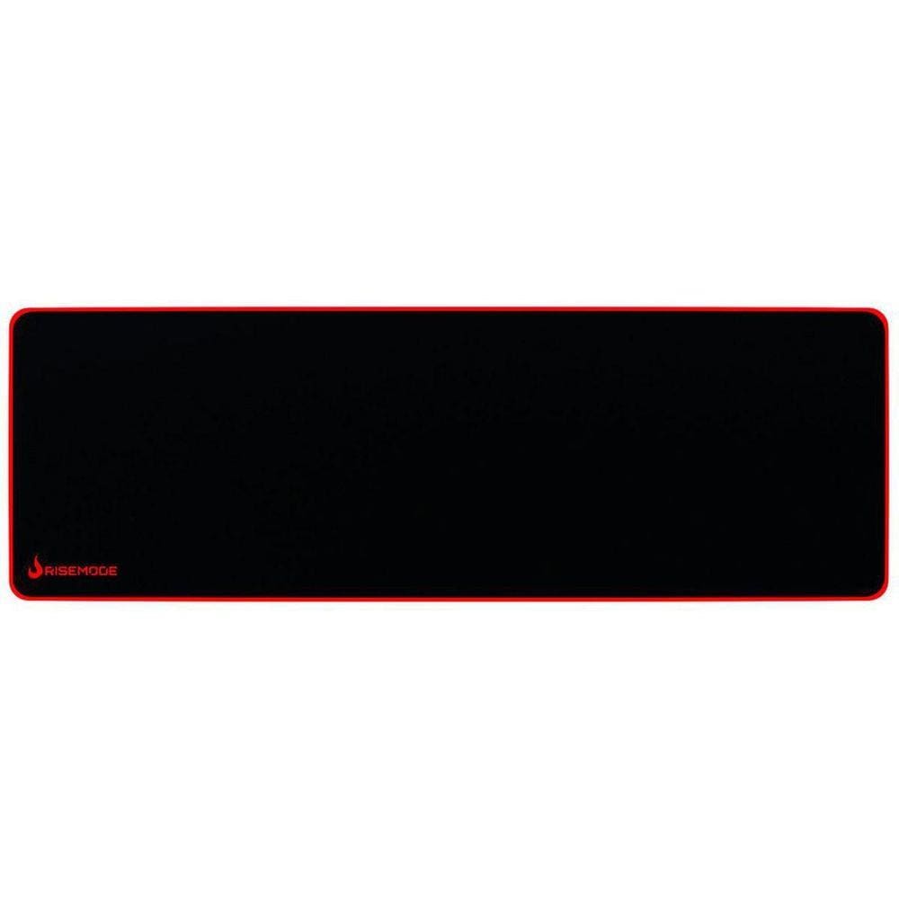 Mouse Pad Gamer Rise Mode Zero Costura Vermelha