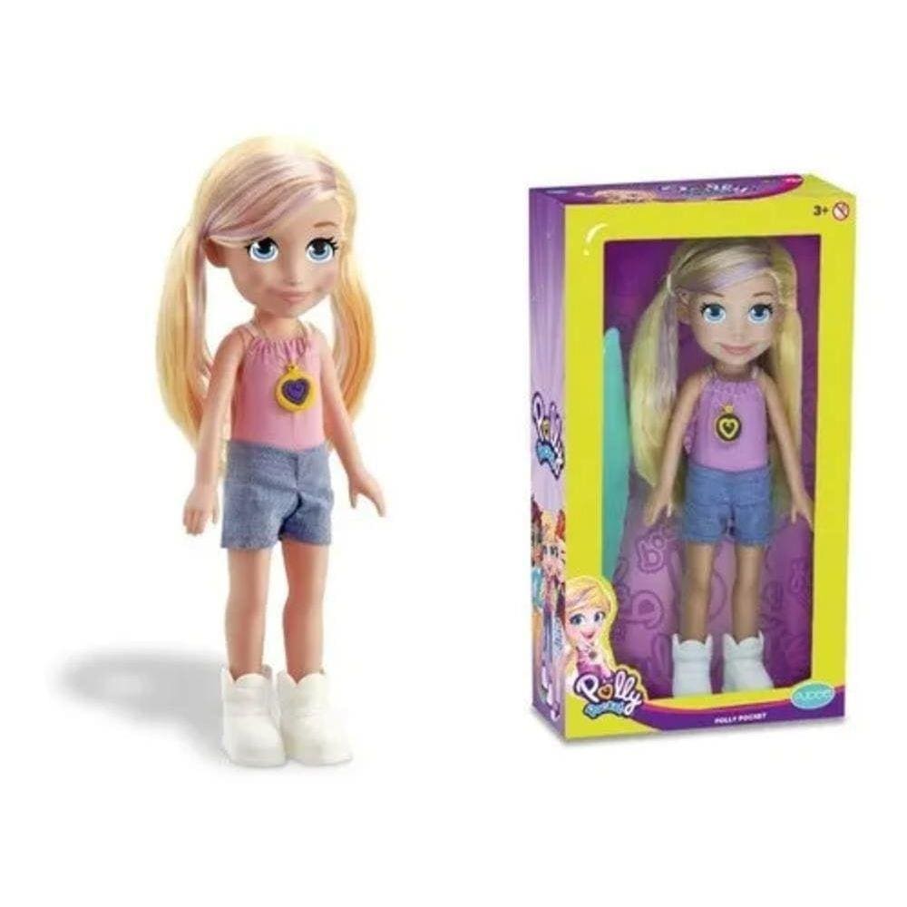 Kit Polly Pocket Jogadora de Futebol