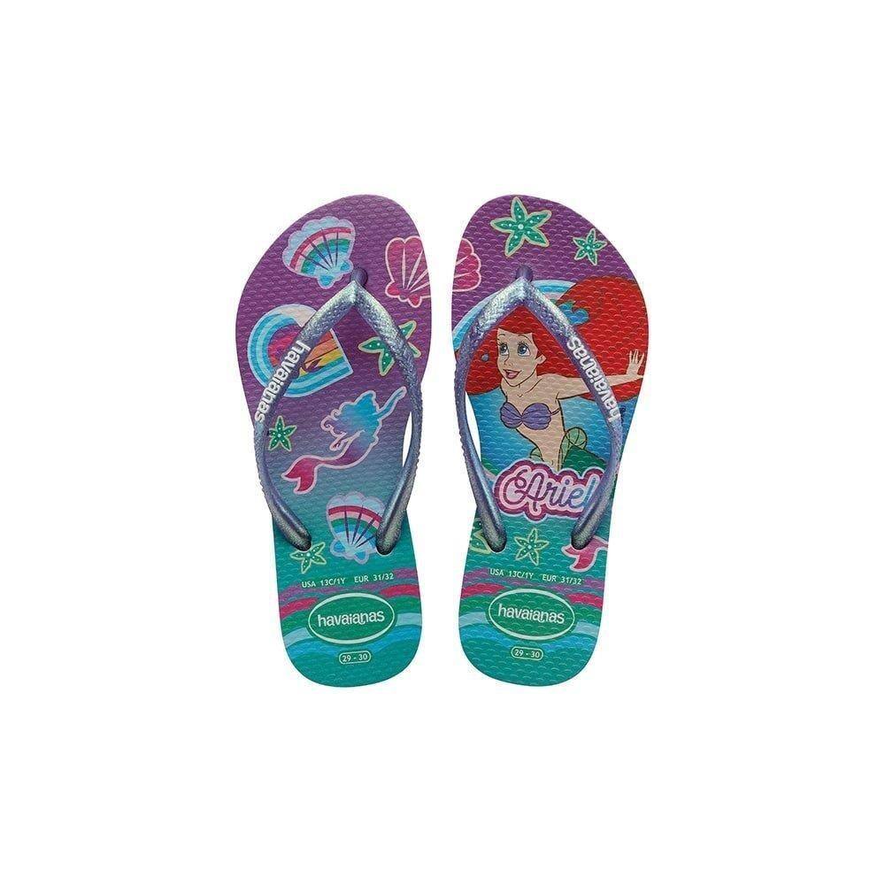 Havaianas Kids Slim Princess Lilás Calmo