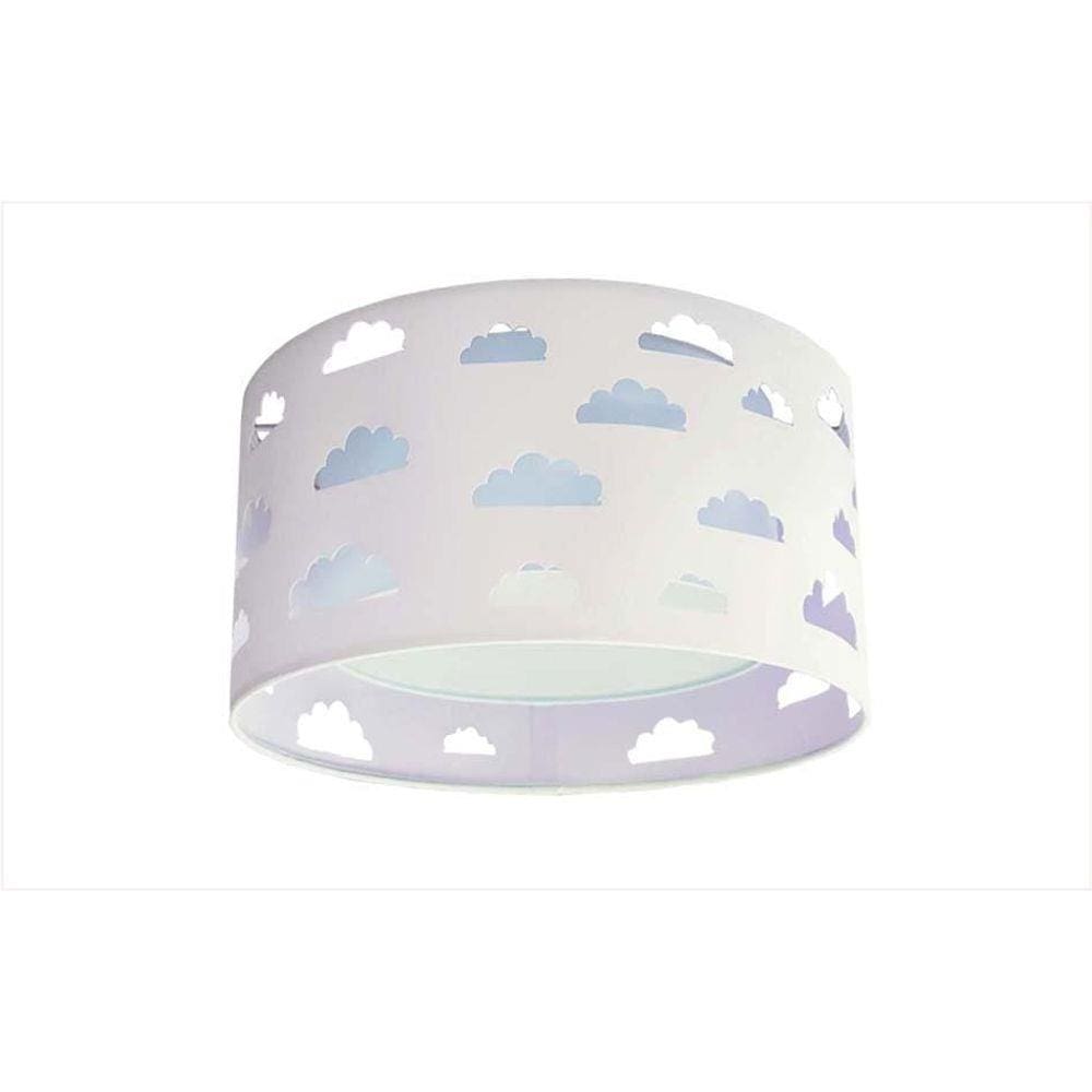 Luminária Plafon Nuvens Duplo Com Recortes 30x16