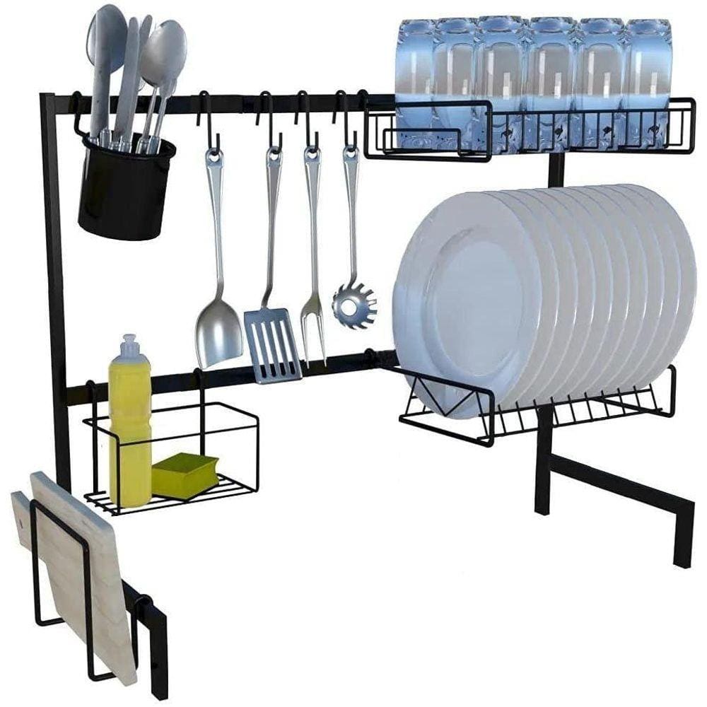 Cozinha Modular Auto Sustentável Em Aço Preto