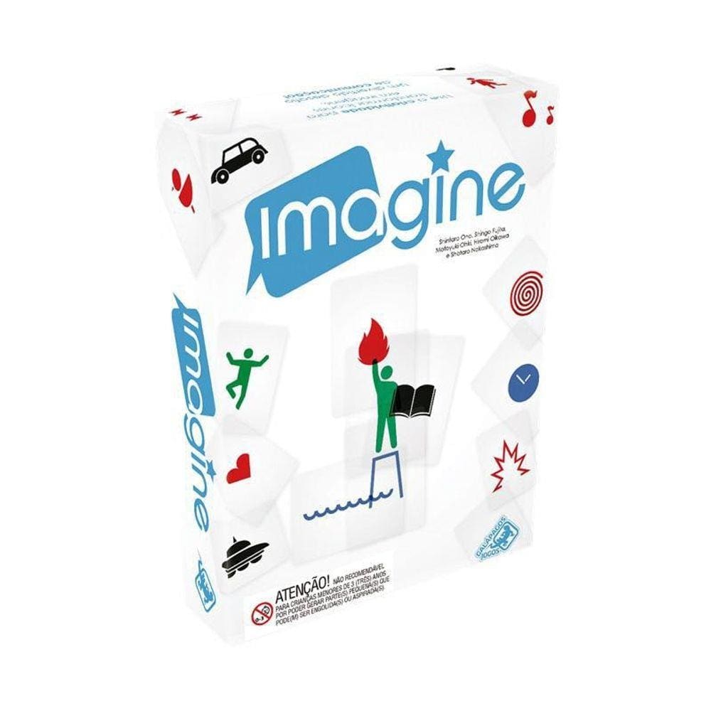 Imagine - Jogo De Cartas - Galápagos Jogos (Em Português)