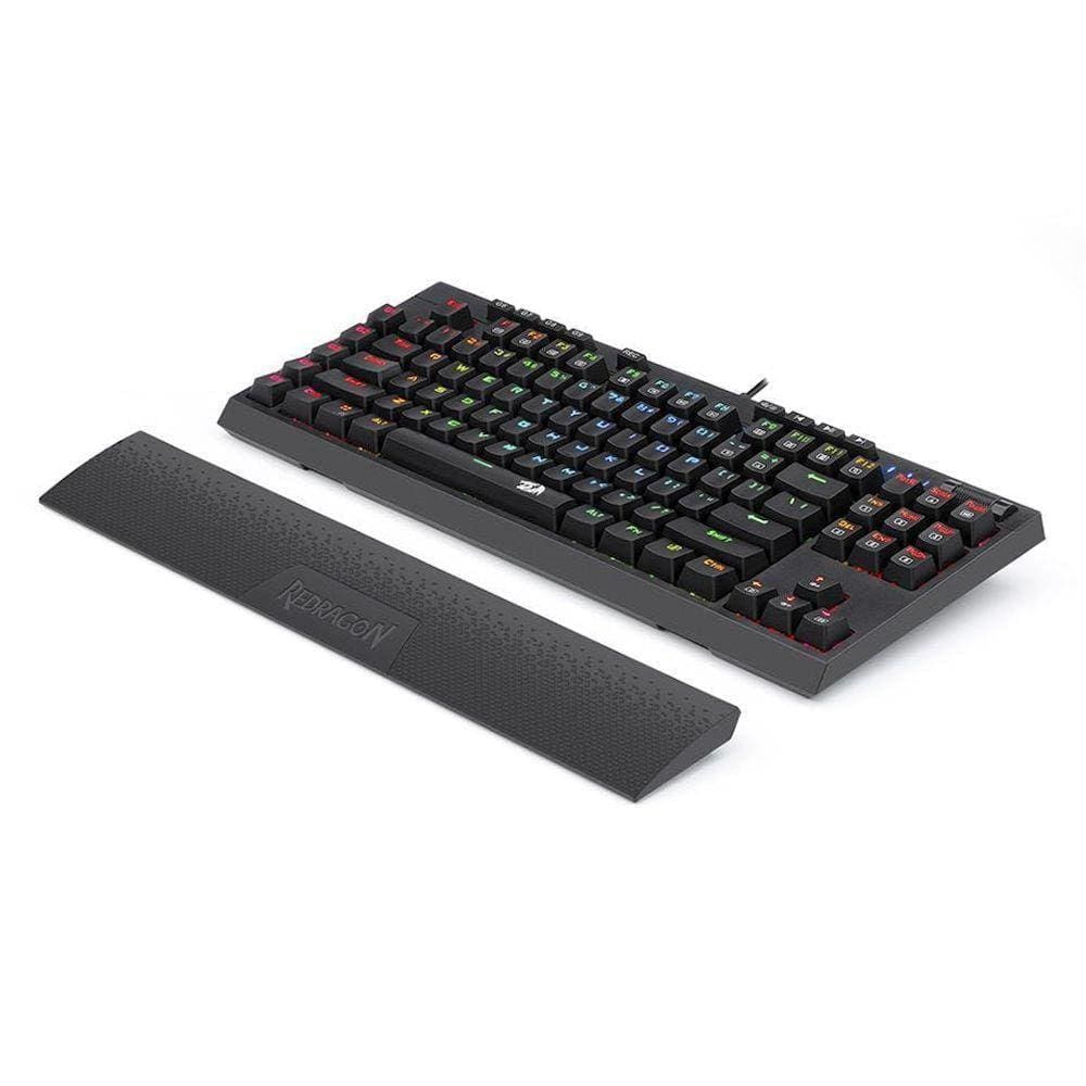 Teclado Gamer Óptico Redragon Broadsword Pro K588 Rgb Black