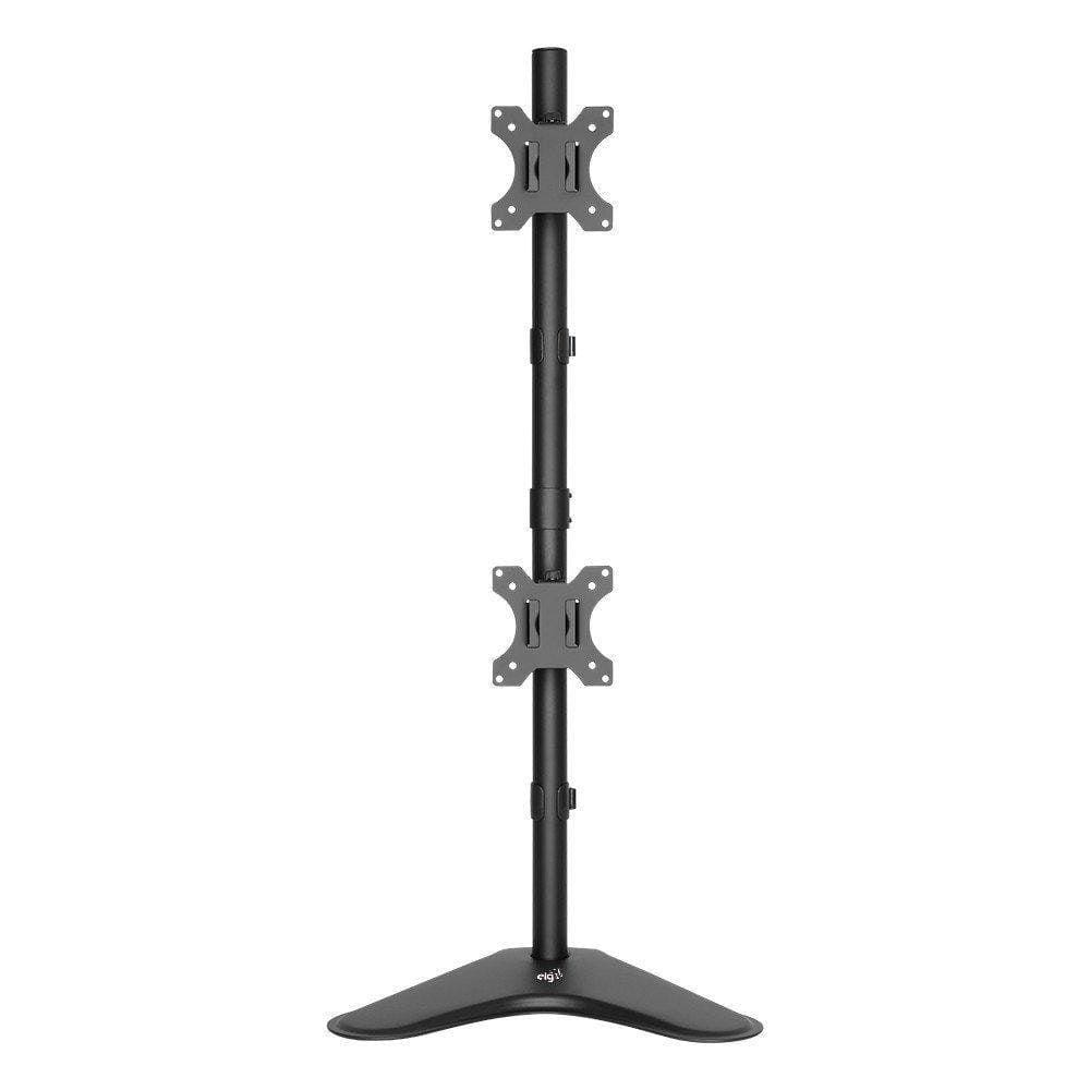 Suporte 2 Monitores Vertical Com Base T80N2V