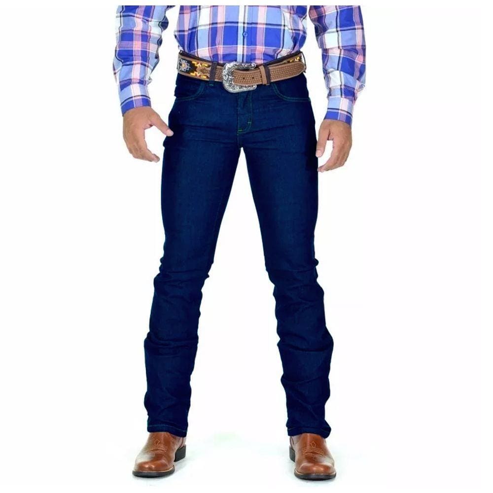Calça Jeans Masculina Lycra Country Avant Azul Claro