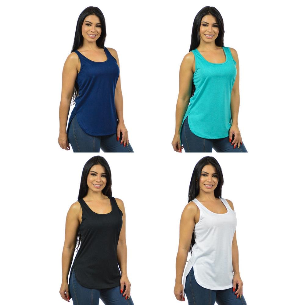 Kit 4 regatas mullet longa fenomenal