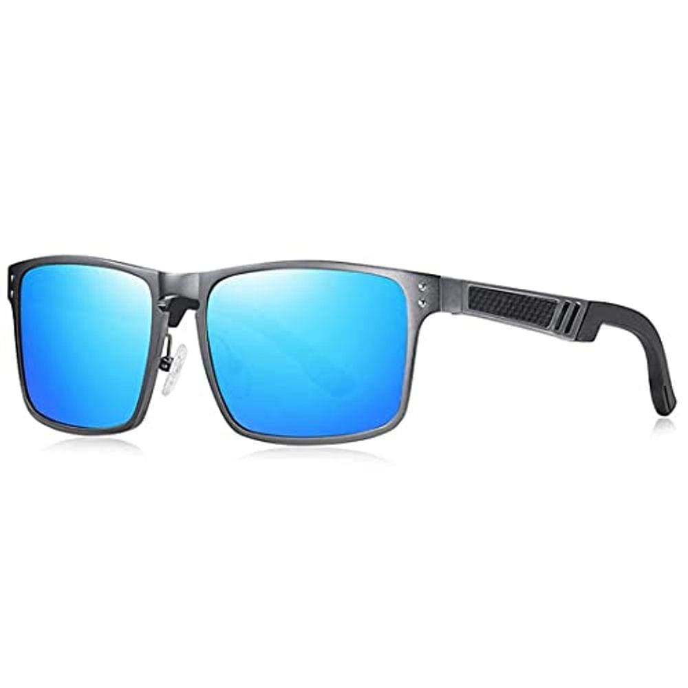 Óculos de Sol Masculino Barcur Esportivo Design Quadrado Polarizados com Proteção uv400