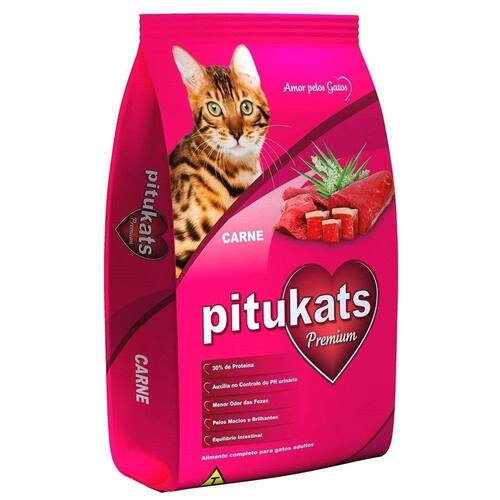 Ração Pitukats Carne, Gatos Adultos, 25kg é ruim? Ração Pitukats Carne, Gatos Adultos, 25kg é boa?